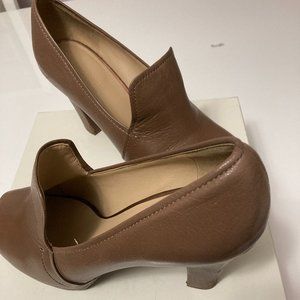 Naturalizer Women's Kaneli Leather Platform 8.5